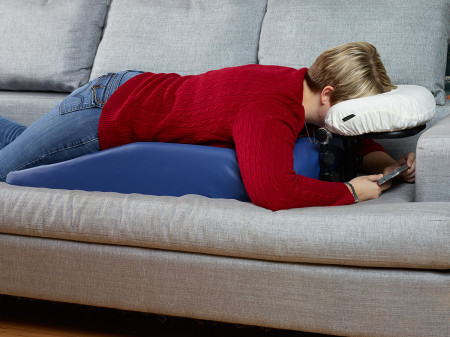 Face down clearance cushion